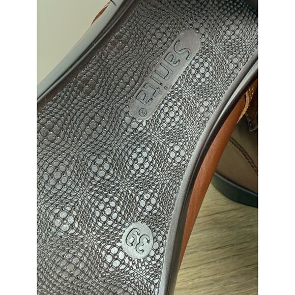 Sanita Women's 464202 Size 8.5 Brown Leather Buckle Up Ankle Booties - Picture 9 of 9